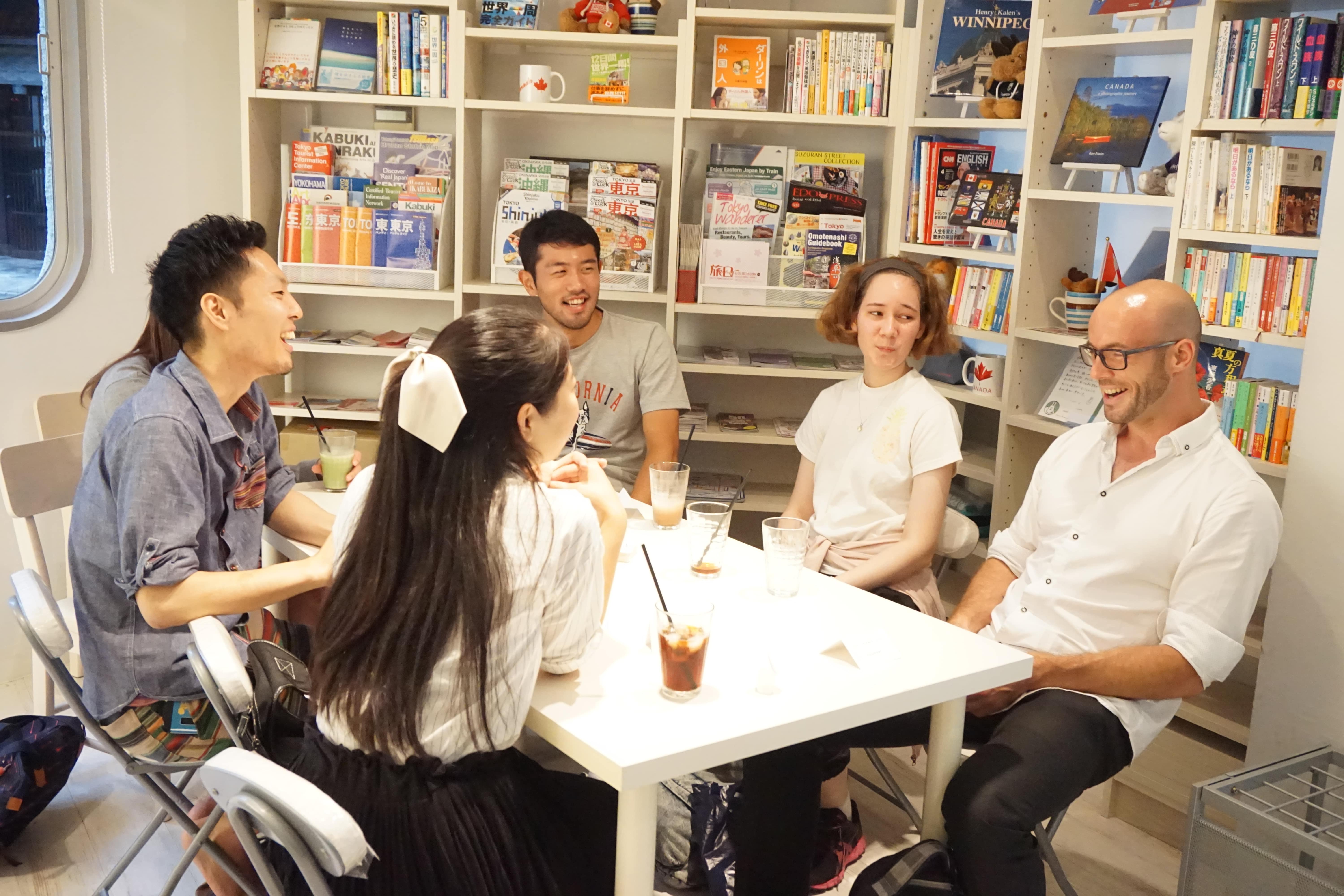 ENGLISH ONLY CAFE = English Communication and International Meetup Cafe